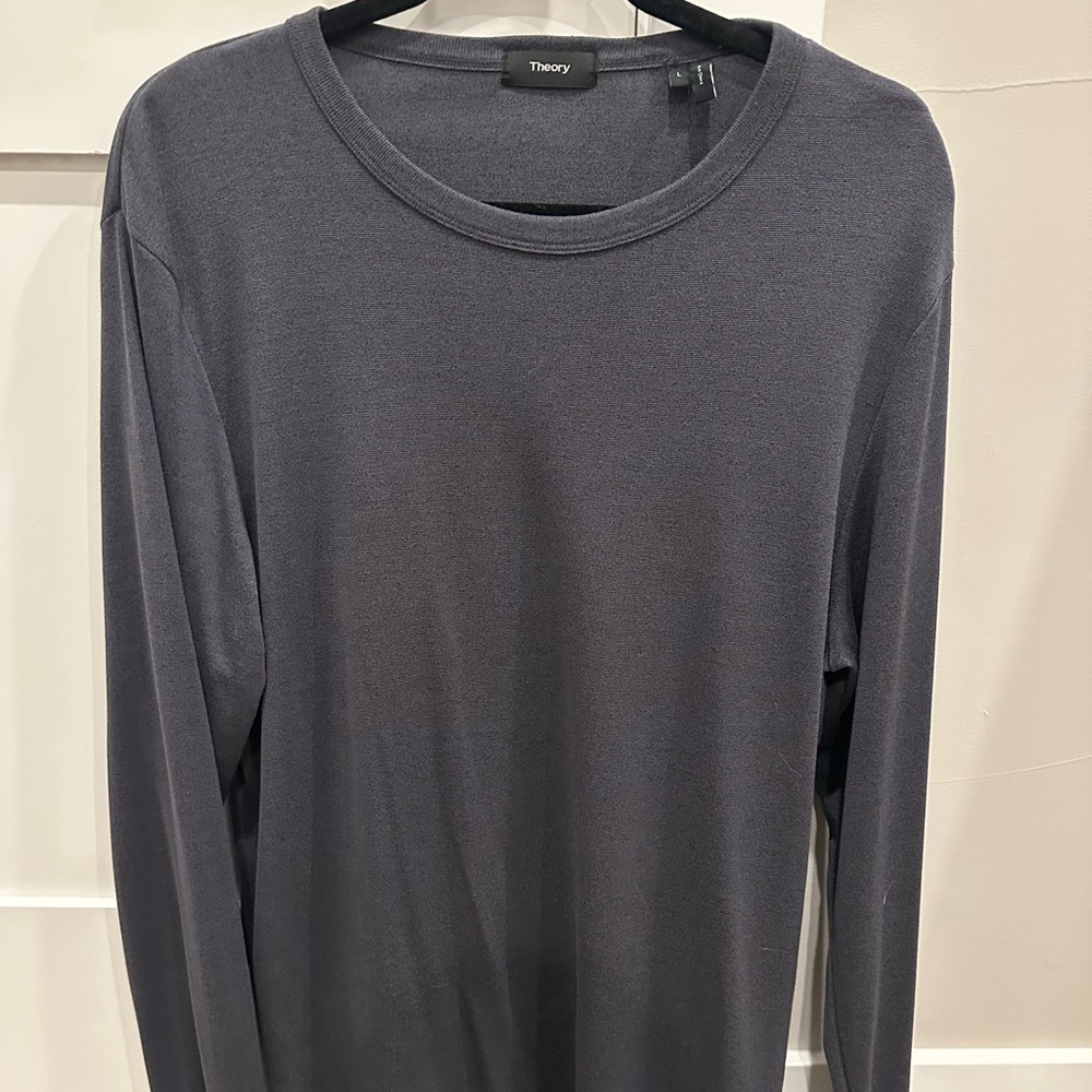 Theory Dark Gray Men's Shirt